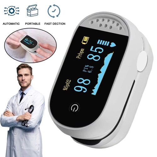 Portable oxygen monitor - monitor, finger