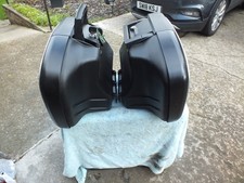 Honda CBF 600 1000 OEM panniers with rails and rubbers, bolts and 2 keys