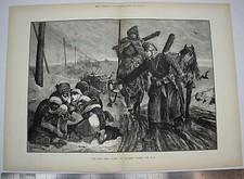 1878 Woodblock Print "For This