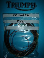 Triumph T20 200cc Tiger Cub 1956 to 1963 Distributor Model Loom Wiring Harness