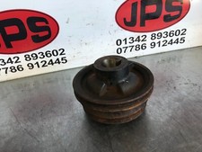 Front crankshaft twin v pulley X Mitsubishi S3L diesel engine / Toro £50+VAT