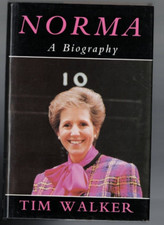NORMA , A BIOGRAPHY ( JOHN MAJOR'S WIFE ) by TIM WALKER , HC/DJ , 1993 , 1ST ED