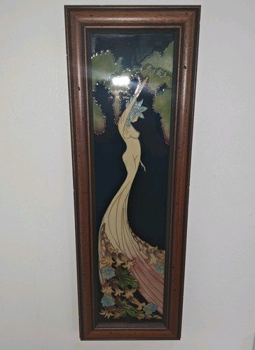 Moorcroft pottery nymph wall - pottery,