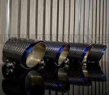 BMW M2 M3 M4 M5 Blue Akrapovic