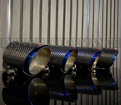 Blue akrapovic carbon fibre - blue,