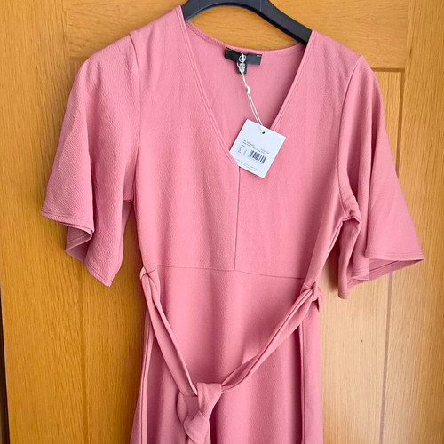 Missguided pink plunge - plunge, v-neck