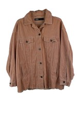 Zara Womans Pink Collared