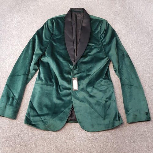 Boohoo jacket 44l green velvet - boohoo,