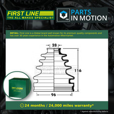 CV Joint Boot fits TOYOTA LAND