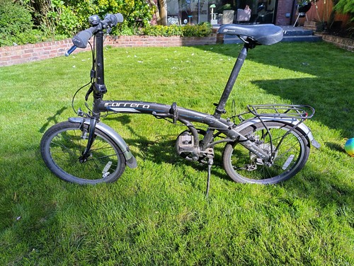 Carrera intercity folding bike - carrera,