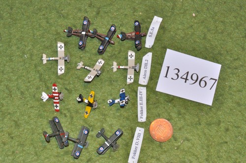 6mm ww1 aircraft 12 planes - ww1,