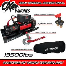 OX ELECTRIC WINCH COMBO DEAL