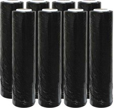 STRONG BLACK PALLET WRAP ROLLS