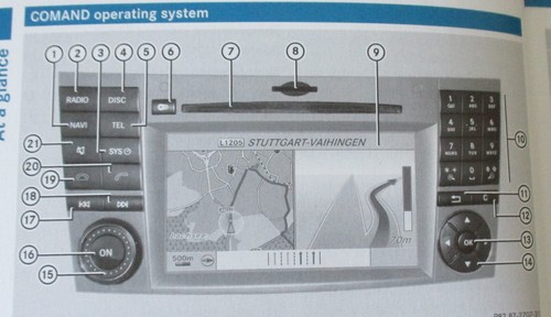 Mercedes benz comand - (2009),