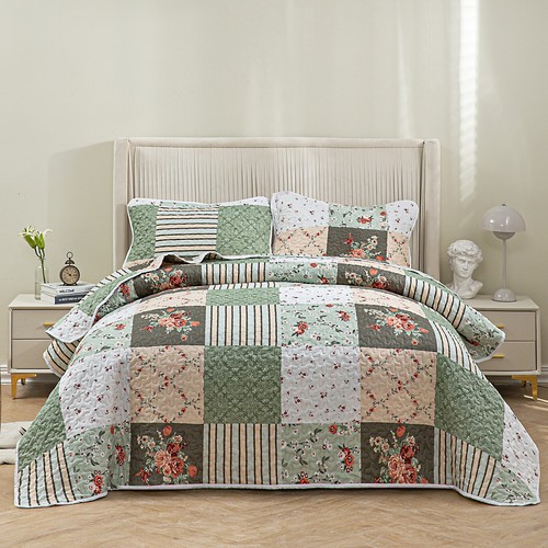 Piece patchwork bedspread - 3,