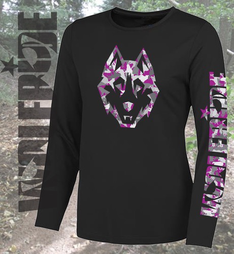 Cammo wolf ladies long - cammo,
