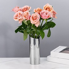 HG Cylinder Vase Silver Color