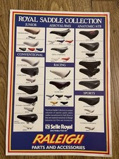 Raleigh A4 Cardboard Selle