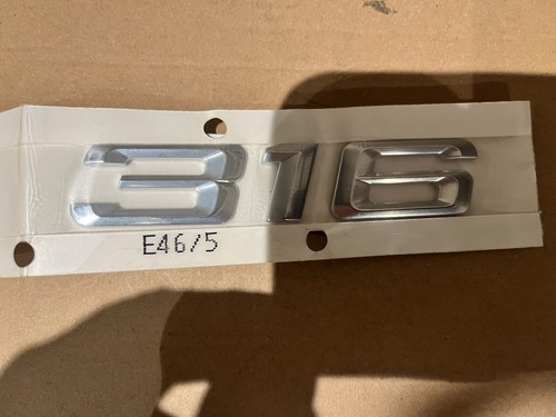 Genuine new bmw doot - genuine, badge