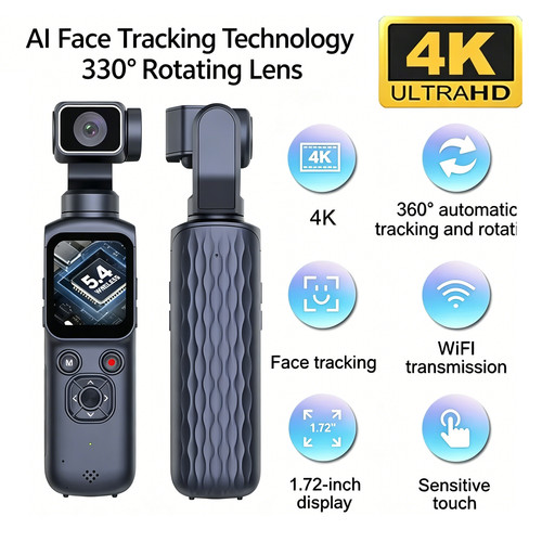 Wifi pocket vlogging camera - wifi,