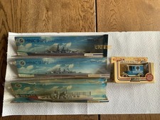 Minic Ships1:1200 Diecast Hornby X3 KM Scharnhorst Ijn Yamato HMS Vanguard