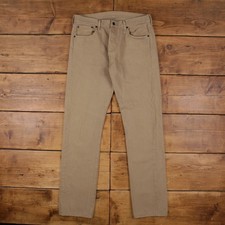 Levis 501 Jeans 34x34 Beige