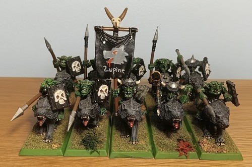 Warhammer fantasy goblin wolf - warhammer,