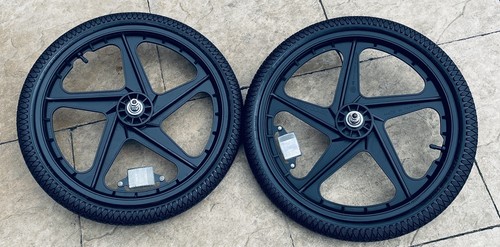 Vintage pair black mag bmx - black,