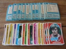 Topps blue back football cards - topps,