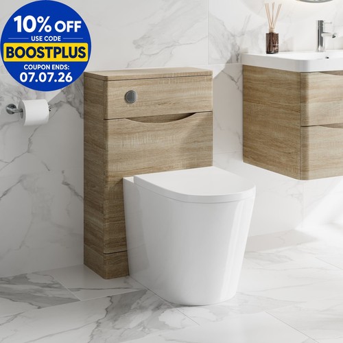 500mm bathroom back wall - 500mm,