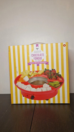 Chocolate fondue set - fondue, with