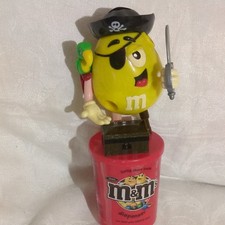 M & M Rare Collectable Choco Sweet Dispenser Pirate (No Sweets)