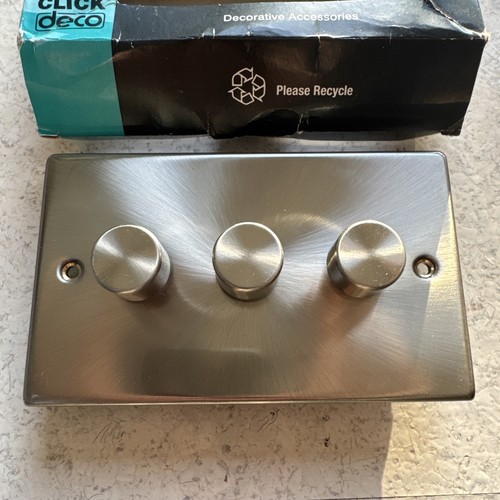 Click deco satin chrome - click,