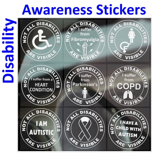 Awareness stickers not all - awareness,
