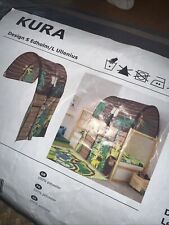 Ikea KURA Bed Tent Canopy Netting, Monkey/jungle Theme - NEW