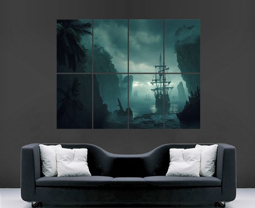 Pirate ship island - pirate,