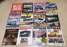  AUTOCAR MAGAZINES BUNDLE OF 12 ALL DIFFERENT L1 Nice Selection Of CAR Features 