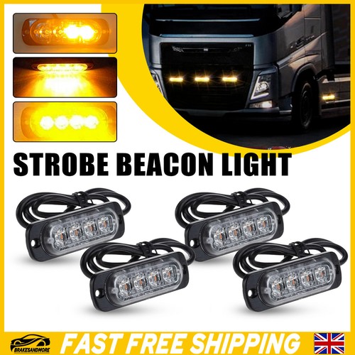 Led amber recovery - 4x, strobe