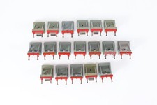 Hornby Dublo OO Gauge Selection of Plastic (7) & Metal (11) 3 Rail Buffer Stops