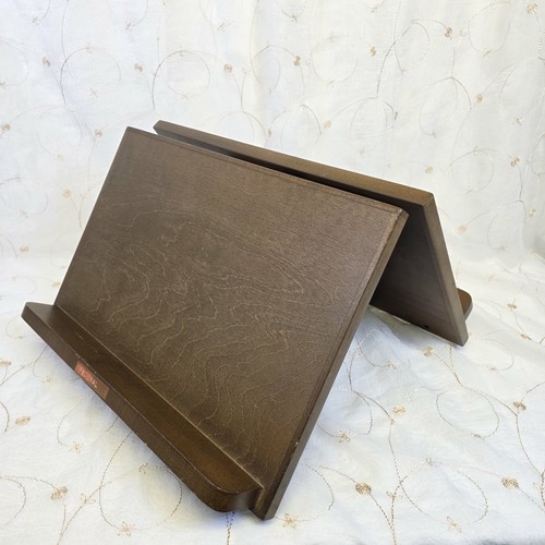 Vtg wooden tabletop lectern - vtg,