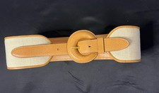 Gucci Wide Cinch Leather Belt