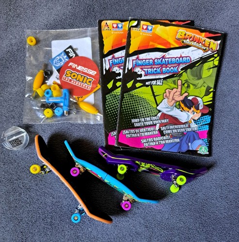 Vintage finger skateboards - finger,