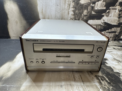 Technics stereo cassette deck - technics,
