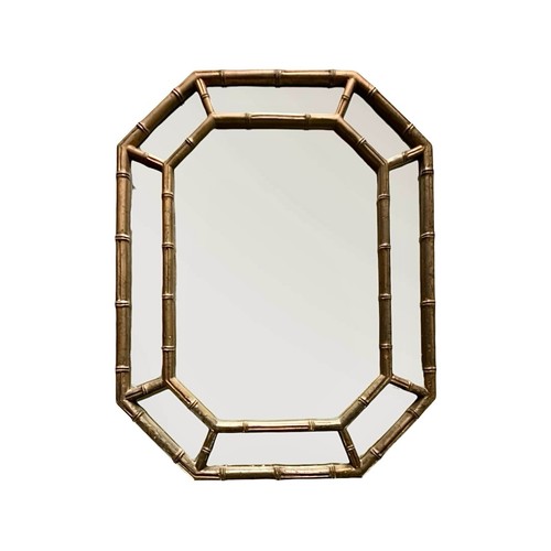 Mirror faux bamboo design - faux,
