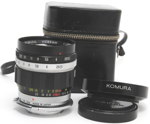 Sankyo kohki komura 5 35mm - w-komura, 2.5/35mm