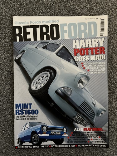 Retro ford magazine september - magazine,