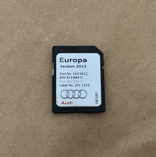 Genuine audi sat - nav, a7