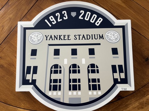 Yankee stadium wall plaque - yankee,