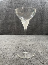 Stunning Rare Nachtmann Martini / Cocktail Glass 17cm Tall with frosted stem