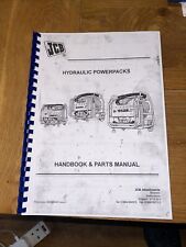 JCB Hydraulic beaver pack  Compact / Trojan & MK111 Handbook And Parts Manual